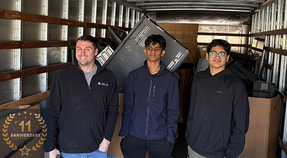 Joint Computer and Electronics Donation Drive in James Creek