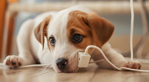 How To Keep Pets from Chewing on Power Supplies